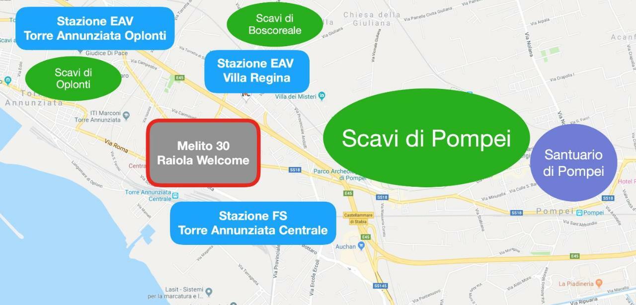 Raiola Welcome Torre Annunziata Bagian luar foto