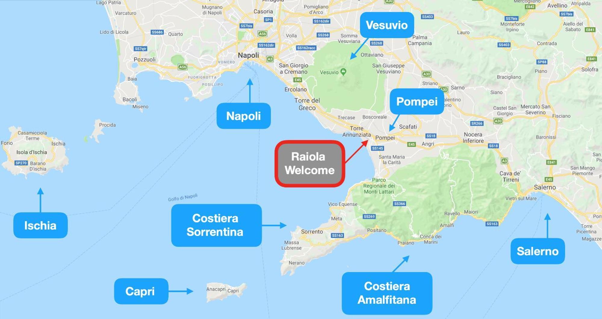 Raiola Welcome Torre Annunziata Bagian luar foto